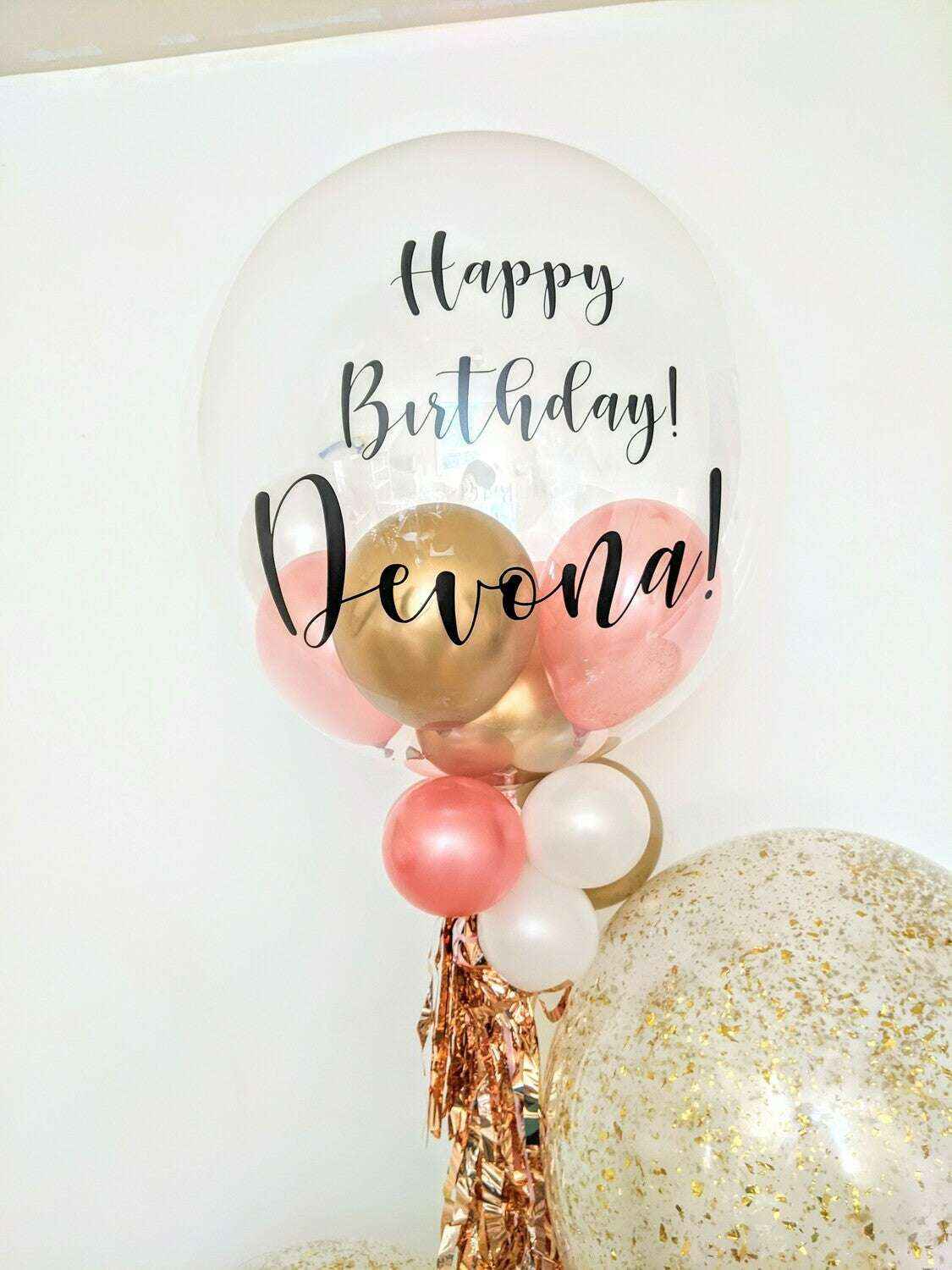 Personalized Bubble Balloon