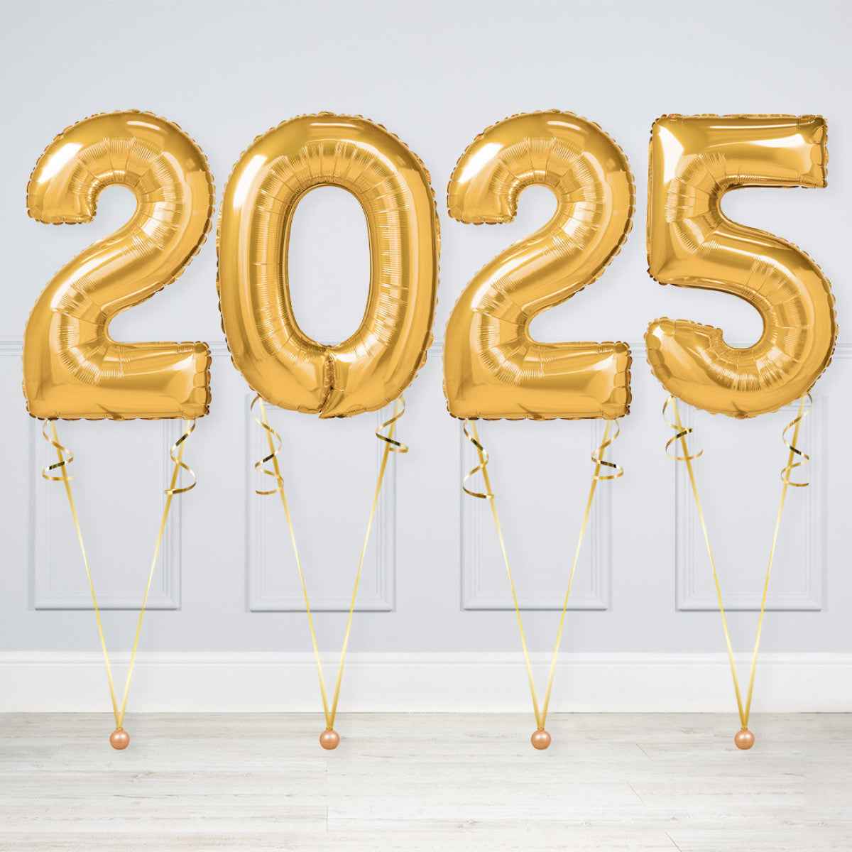 Jumbo Numbers 2025 Package - Balloon Shop