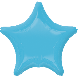 Star -Caribbean Blue - Balloon Shop