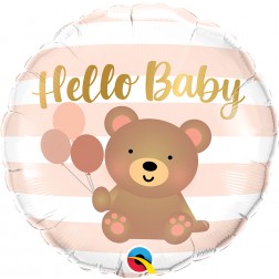 Hello Baby Bear - Balloon Shop