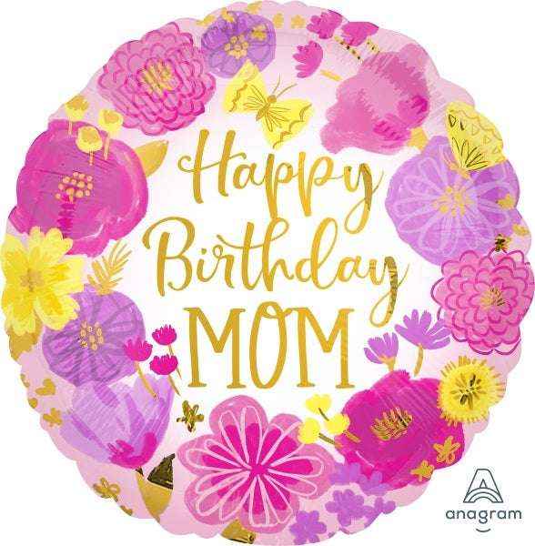 Happy Birthday Mom - Balloon Shop