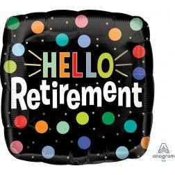 Hello Retirement - Balloon Shop