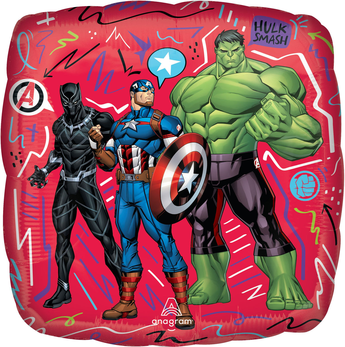 Avengers Standard Square