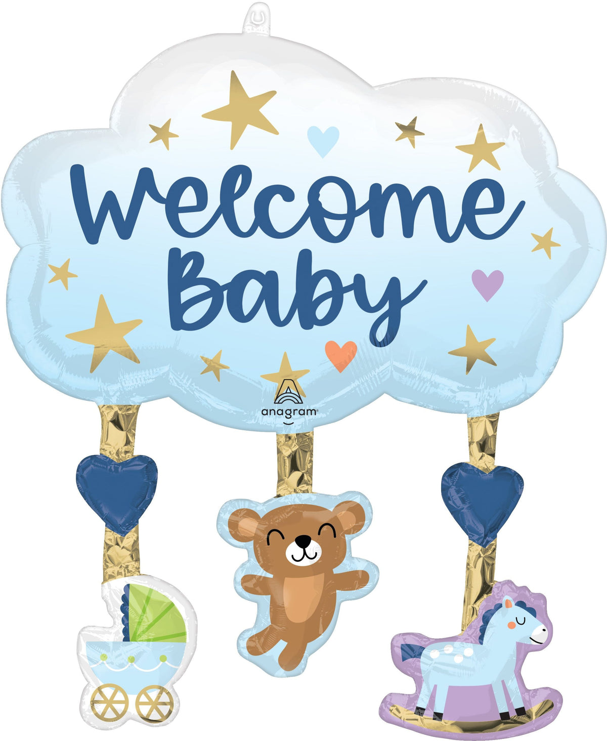 Welcome Baby Super shape