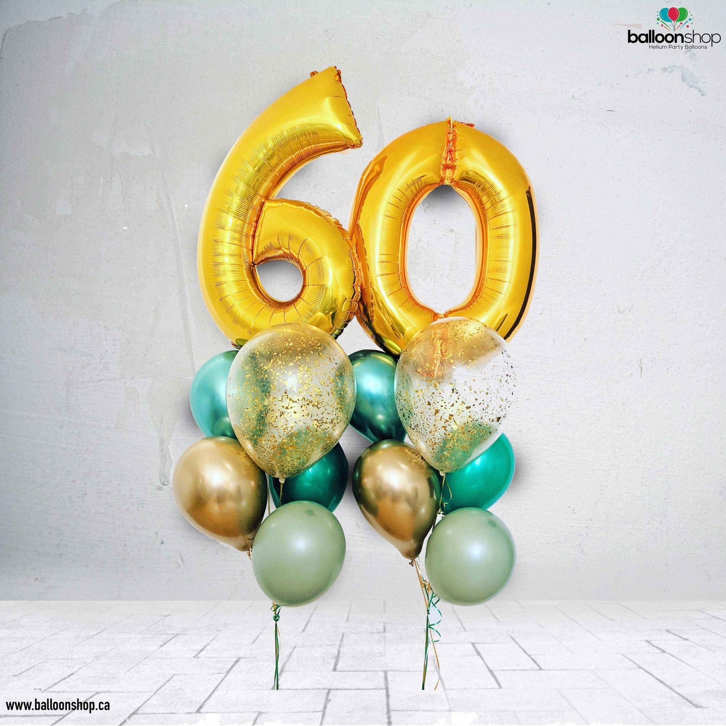 60th Birthday Balloons