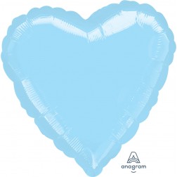 Heart - Pastel Blue - Balloon Shop