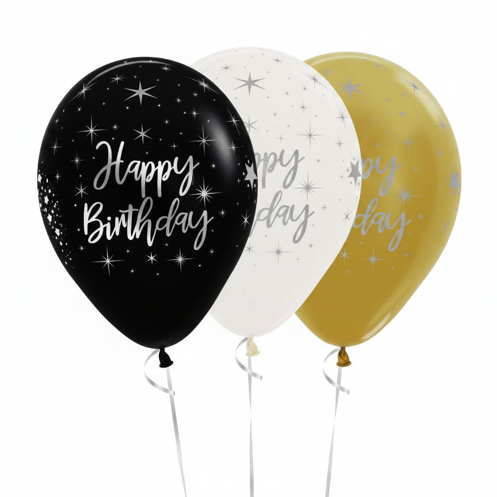 Birthday Metallic colors Assortment