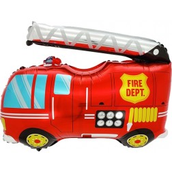 Firetruck Balloon - 25" - Balloon Shop