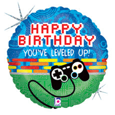 Gaming Controller Birthday - Balloon Shop