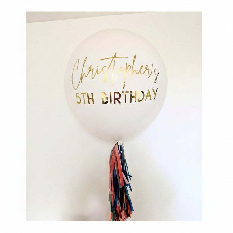 Jumbo Personalized Balloon - Balloon Shop