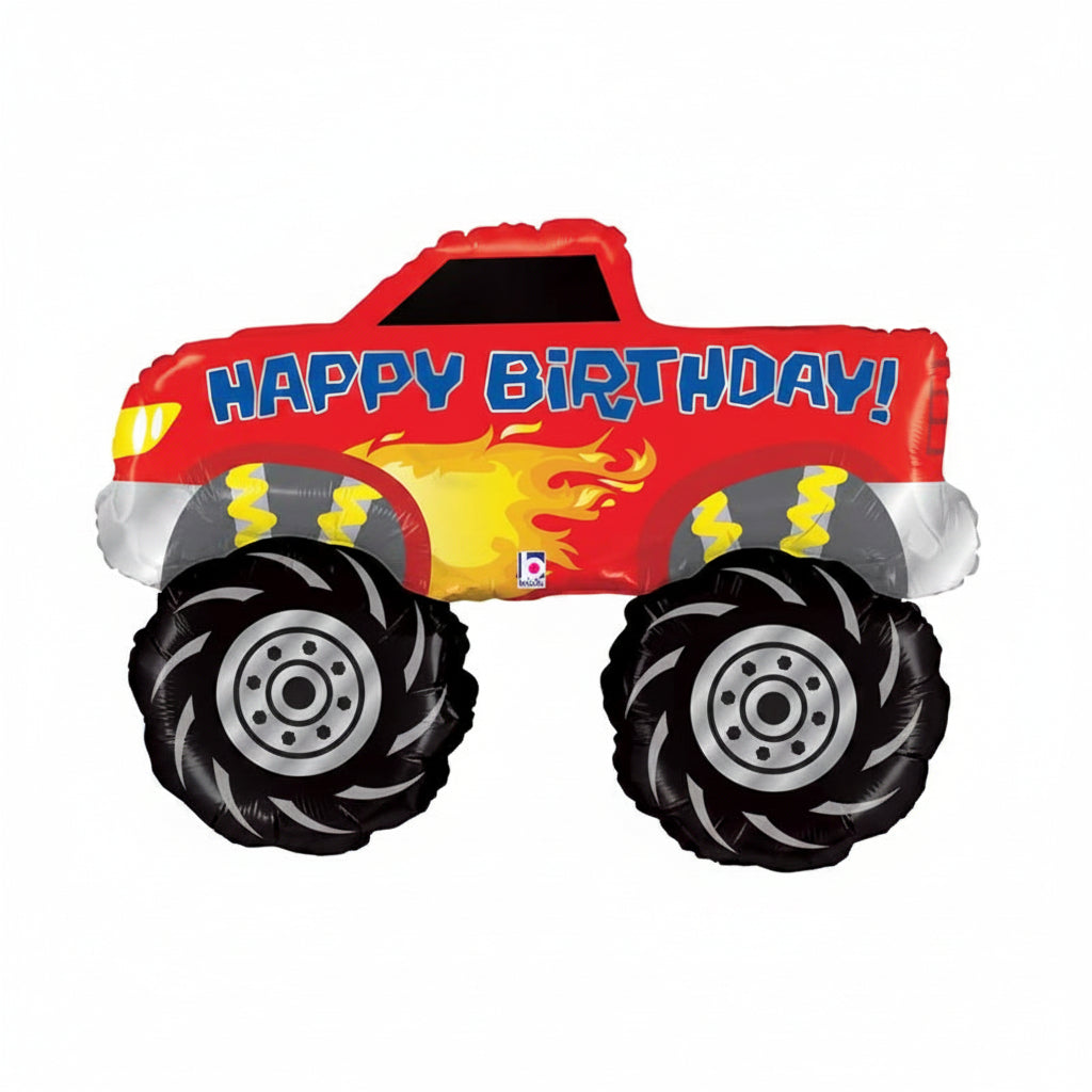 Monster Truck HBD - Balloon Shop