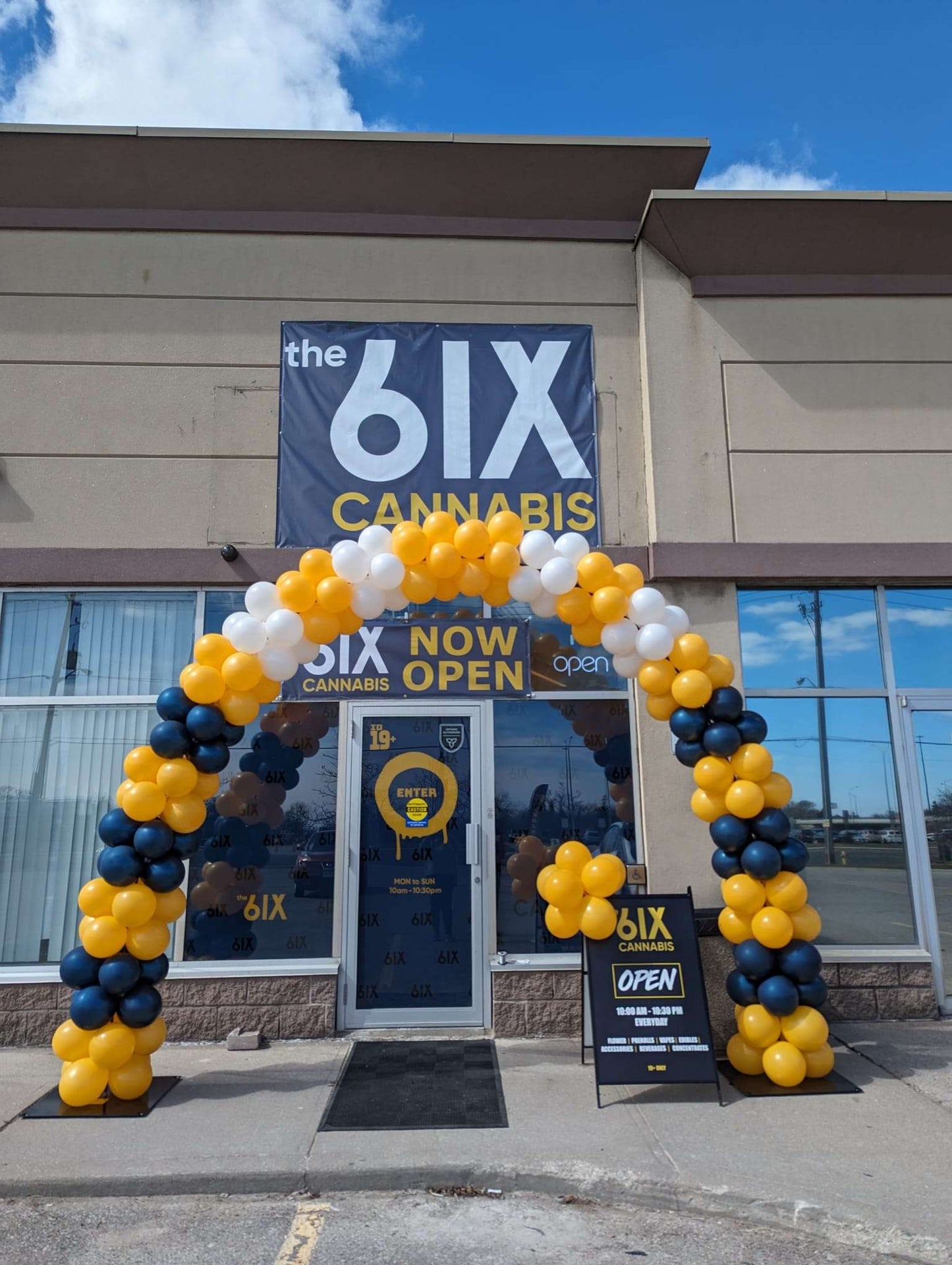 Outdoor Balloon Arch