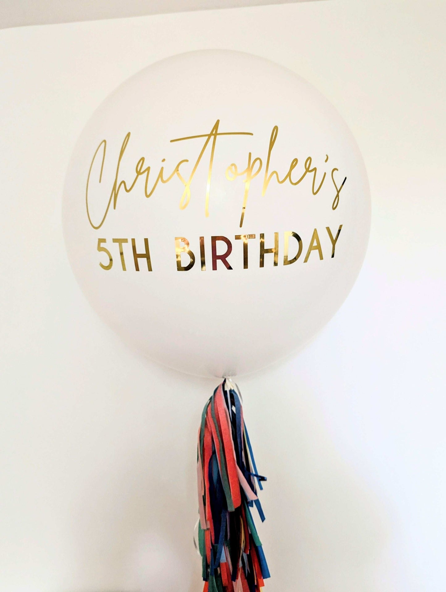 Jumbo Personalized Balloon - Balloon Shop