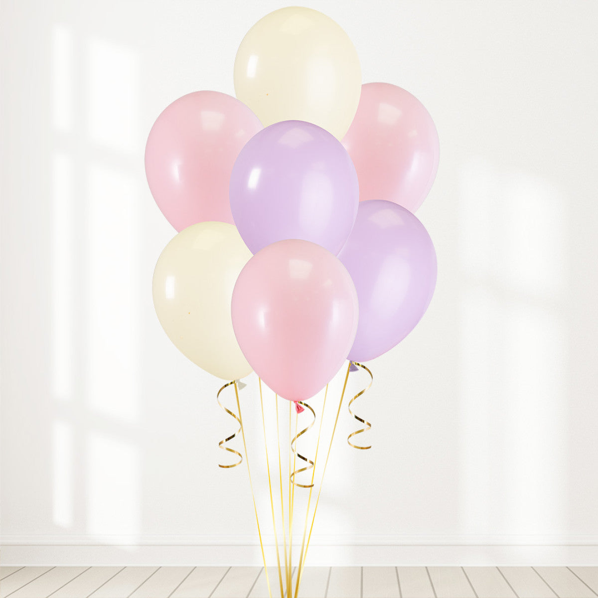 Pastel Pink and Lilac Bouquet - Balloon Shop
