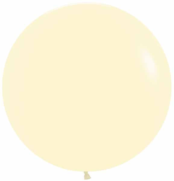 Pastel Matt Yellow - Balloon Shop