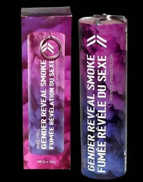 Smoke Grenade - Gender Reveal Blue
