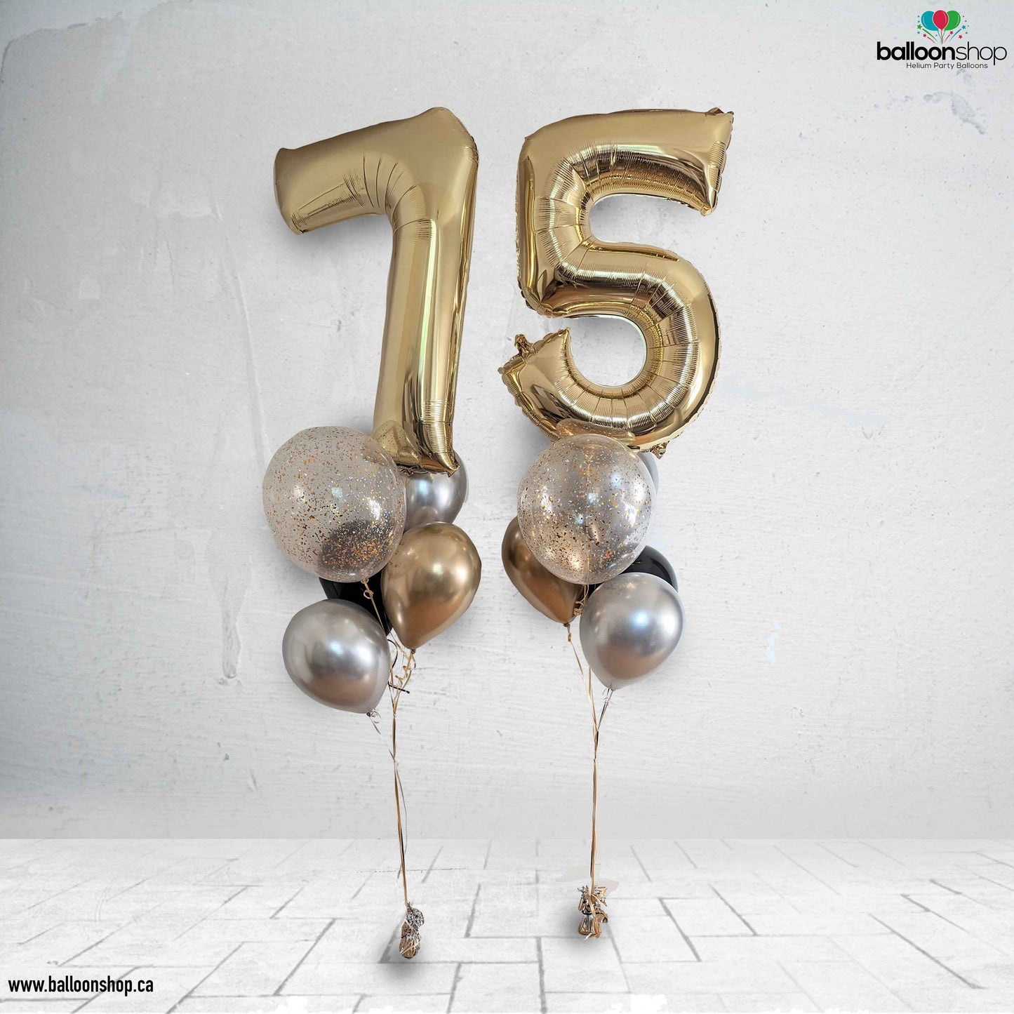 75th Birthday - Balloon Shop