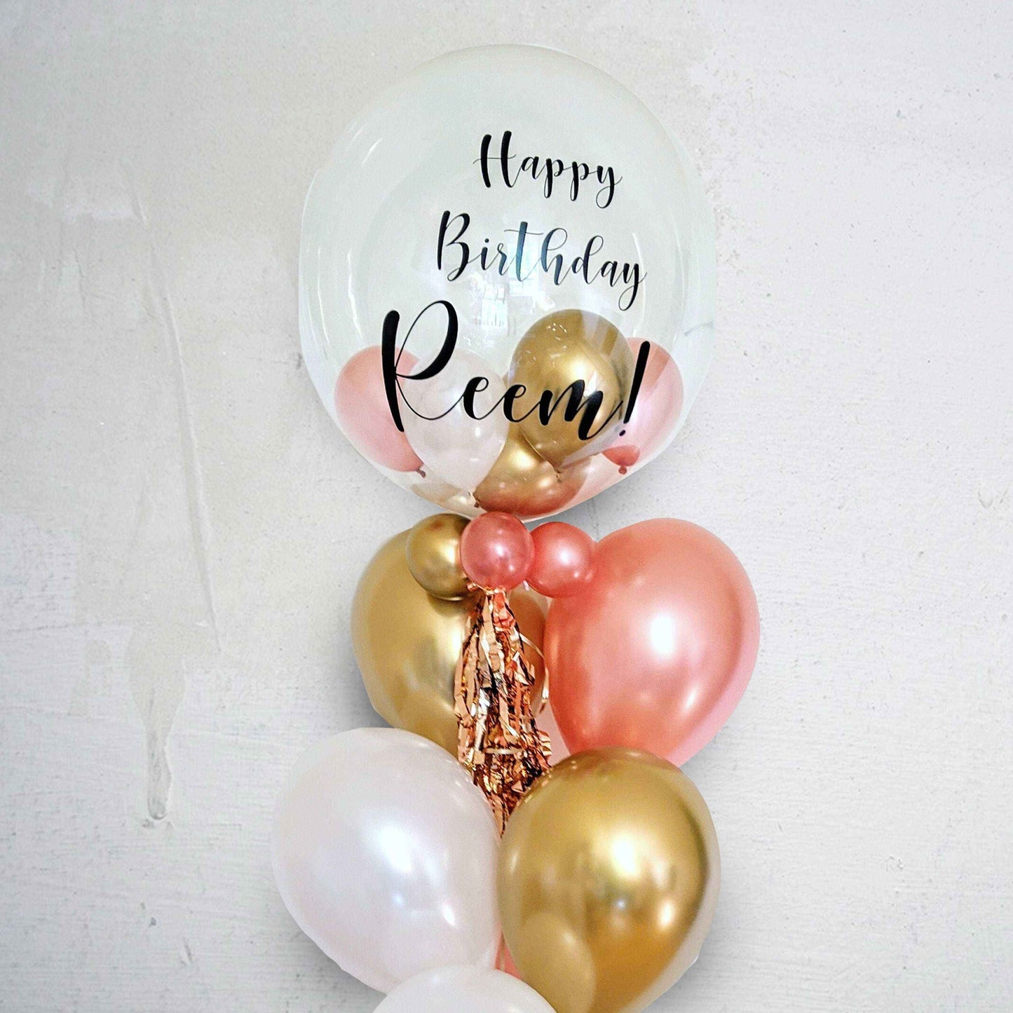 Personalized Bubble Bouquet