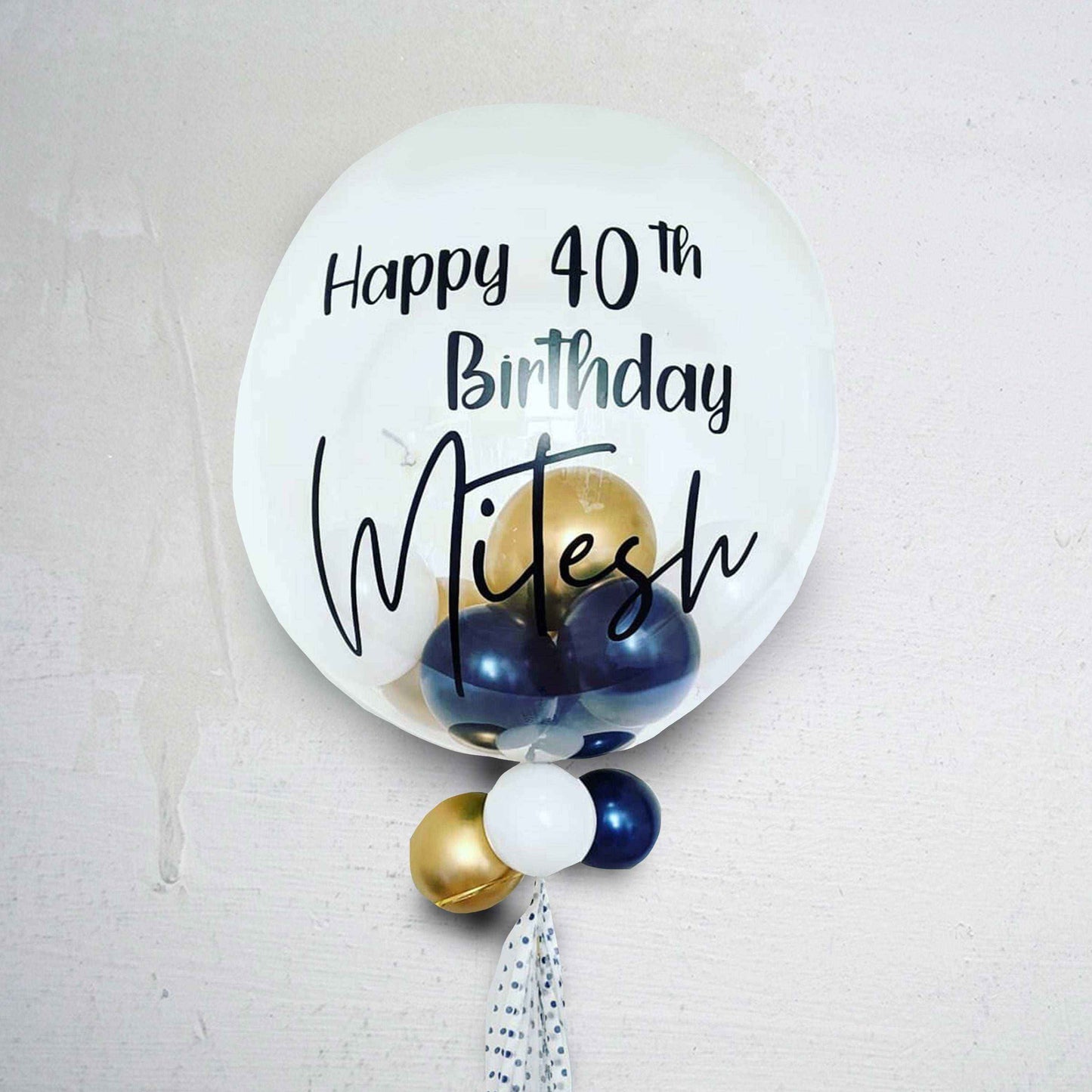 Personalized Bubble Balloon