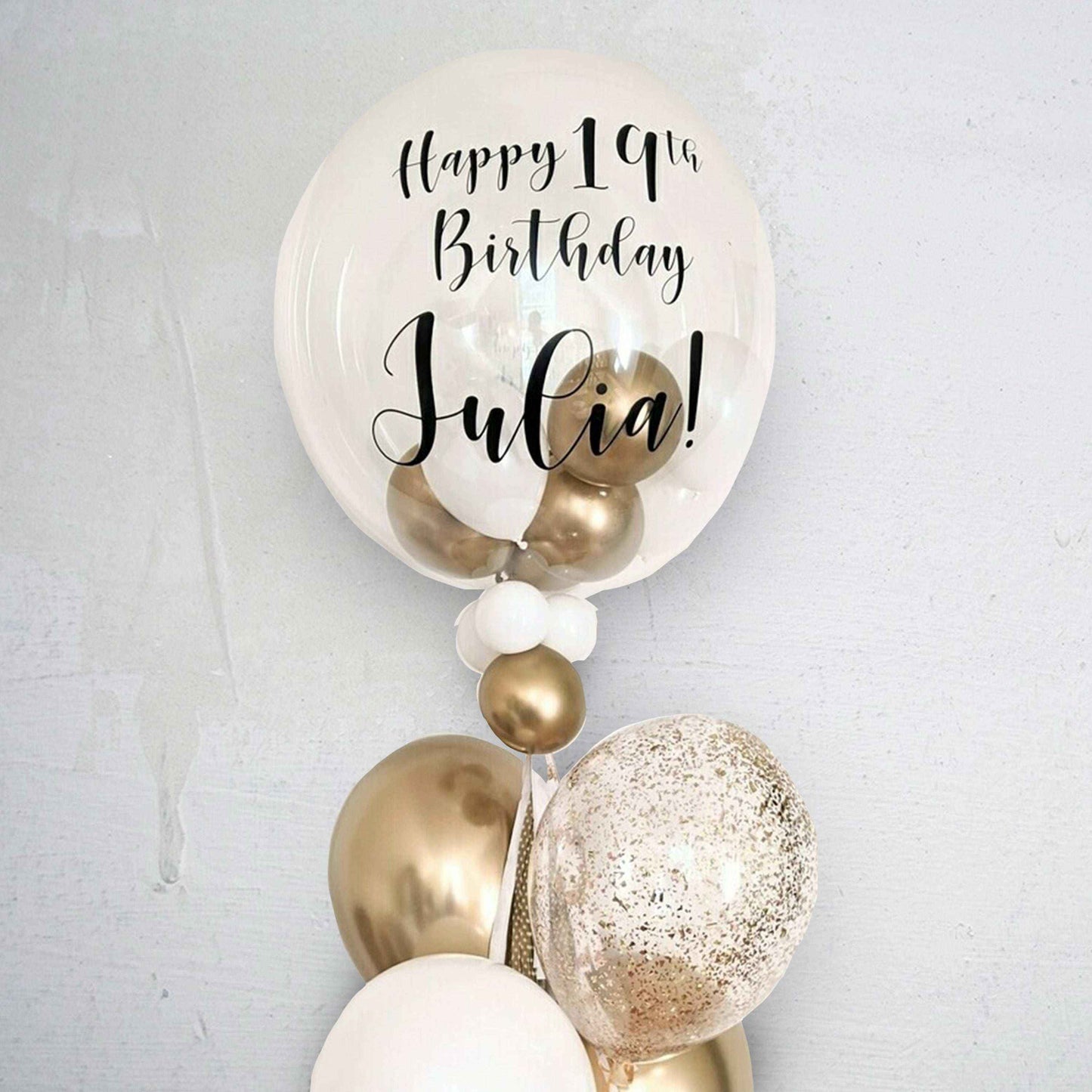 Personalized Bubble Bouquet