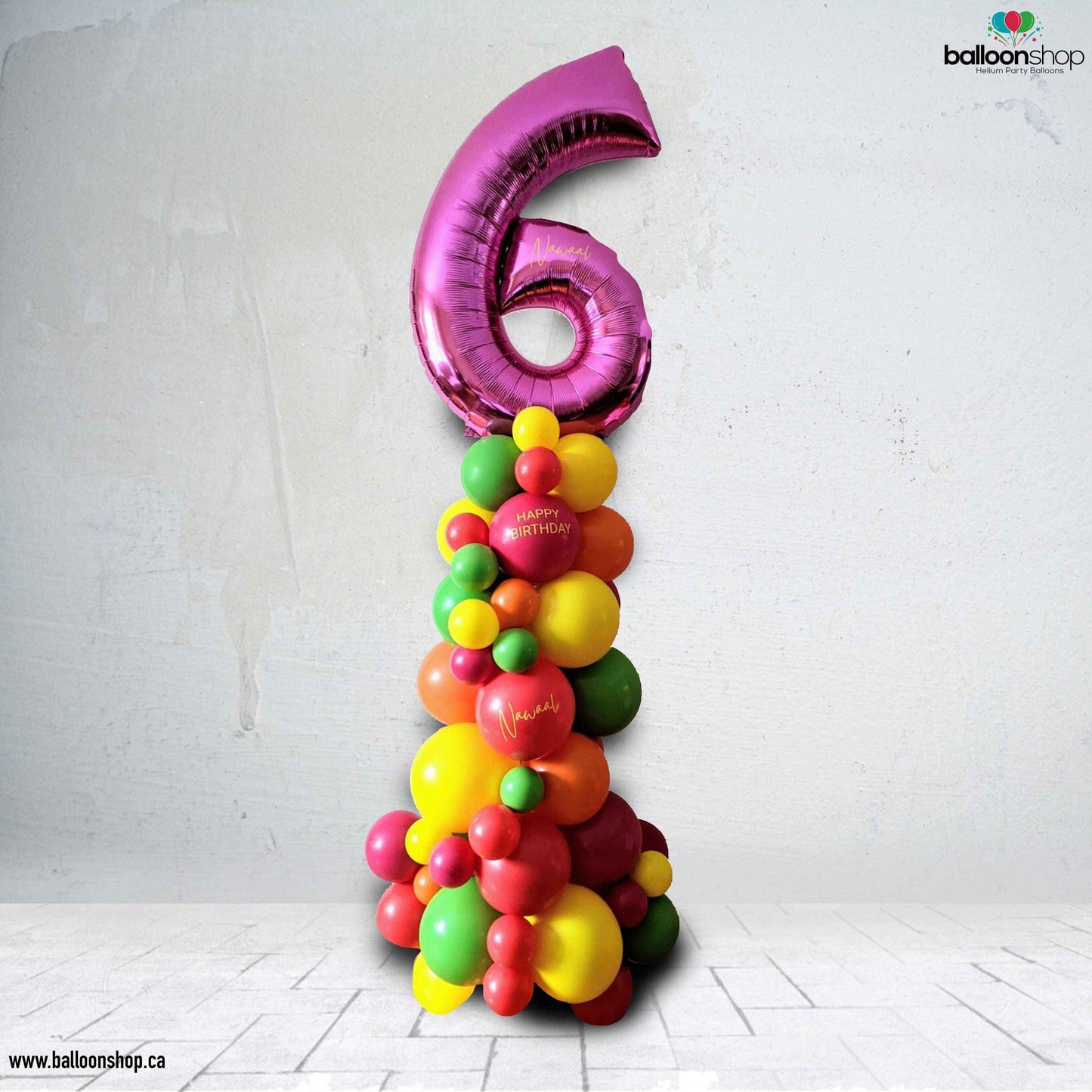Column- Organic Balloon Design - Balloon Shop