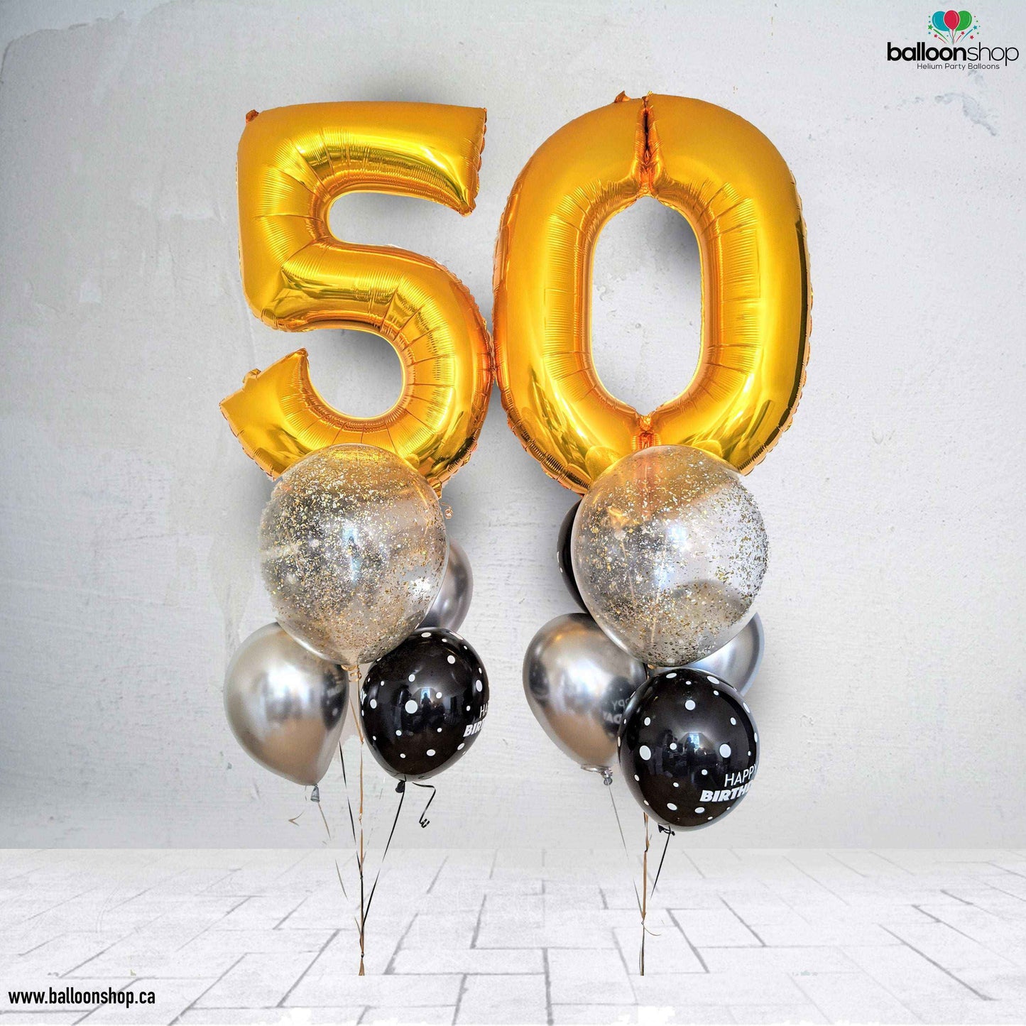 50th Birthday Balloons