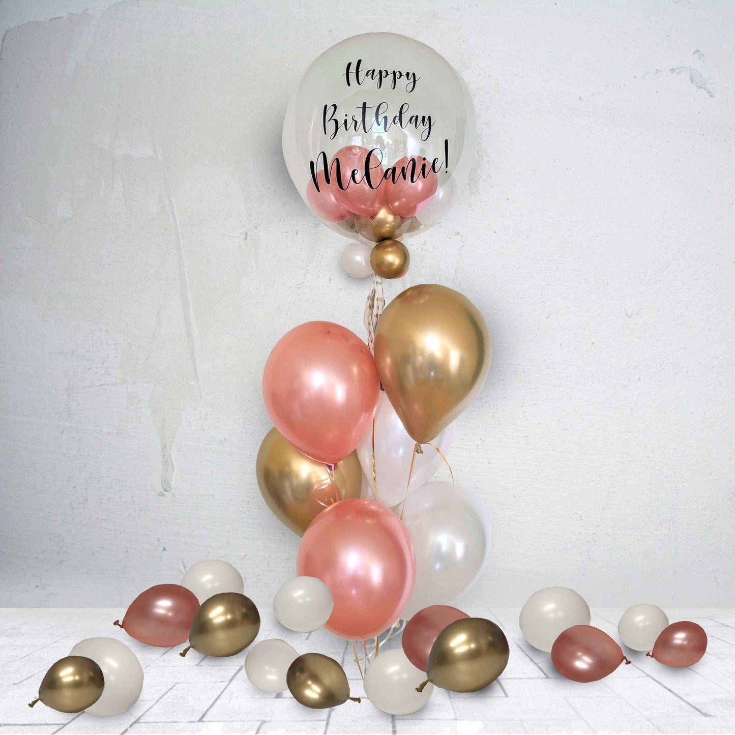 Personalized Bubble Bouquet