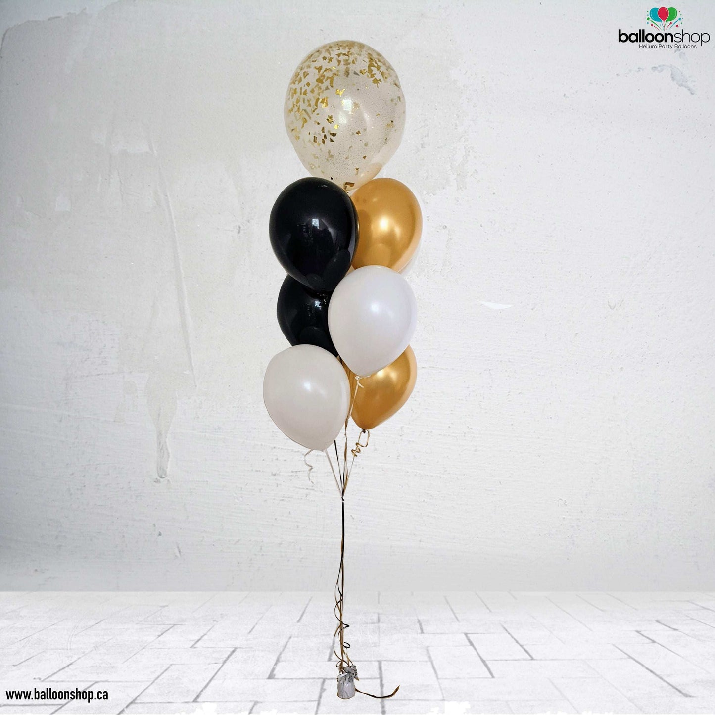 Classic Confetti Balloons Bouquet.