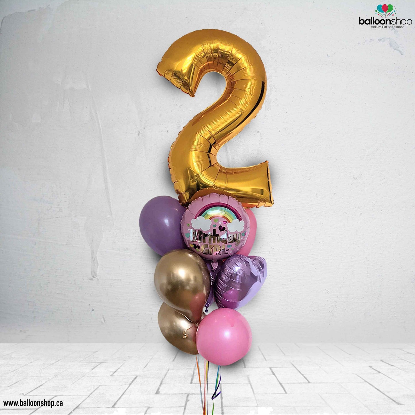 Birthday Girl Bouquet - Balloon Shop