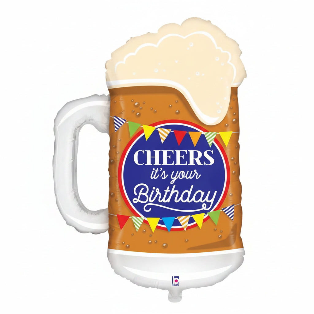 Beer Mug Birthday - Balloon Shop