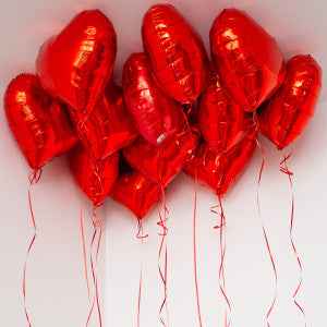 12 Ceiling Hearts Valentine