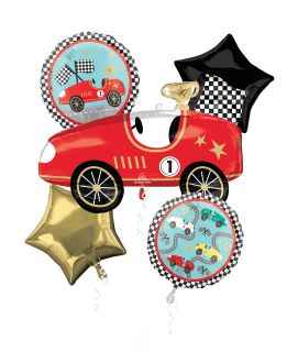 Race Car Birthday Theme Bouquet