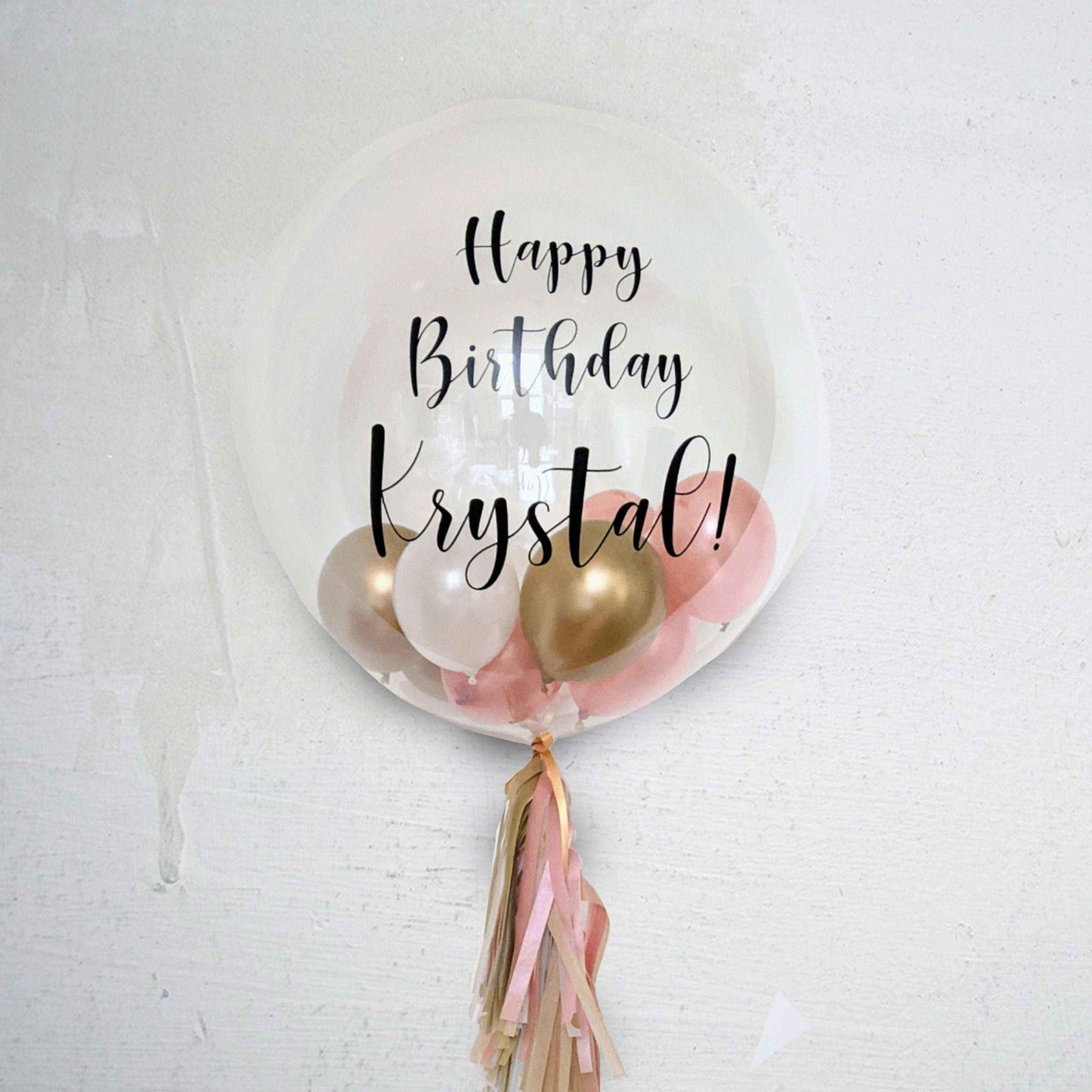 Personalized Bubble Balloon