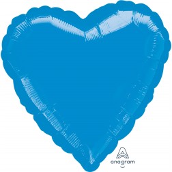 Heart - Blue - Balloon Shop