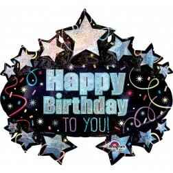 Happy Birthday Marquee - Balloon Shop