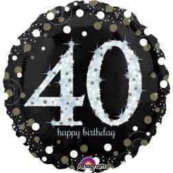 40th Birthday Jumbo - Balloon Shop