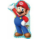 Mario Foil Super Shape Balloon - Balloon Shop