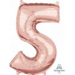 Number 5 - Rose Gold