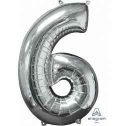 Number 6 - Silver