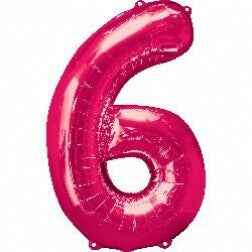 Number 6 - Pink