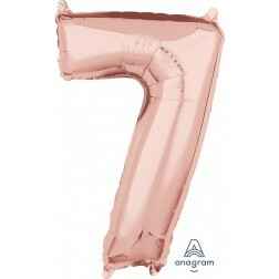 Number 7 - Rose Gold
