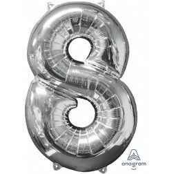 Number 8 - Silver