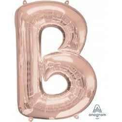 Letter B - Rose Gold