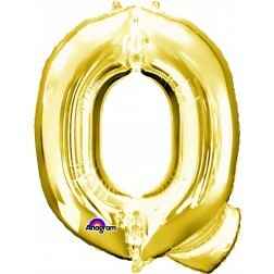 Letter Q - Gold - Balloon Shop