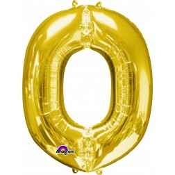 Letter O - Gold - Balloon Shop