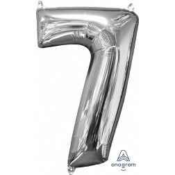 Number 7 - Silver