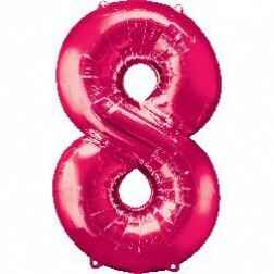 Number 8 - Pink