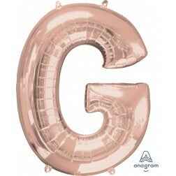 Letter G - Rose Gold