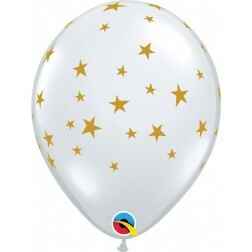 Clear Golden Contempo Star