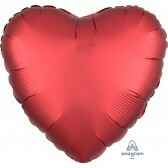 Heart - Metalic Red - Balloon Shop